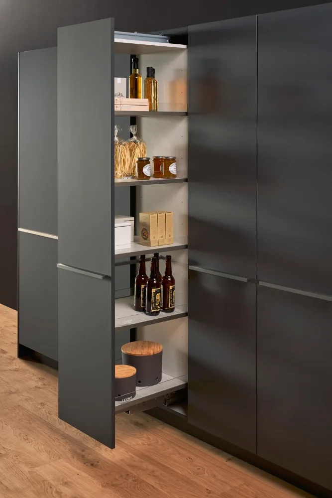 
Modern MDF kitchen cabinet design with laminated finish ,kitchen furniture design 