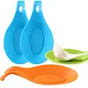 BHD BPA Free Silicone spoon Rest Silicone Spoon Holders for Kitchen