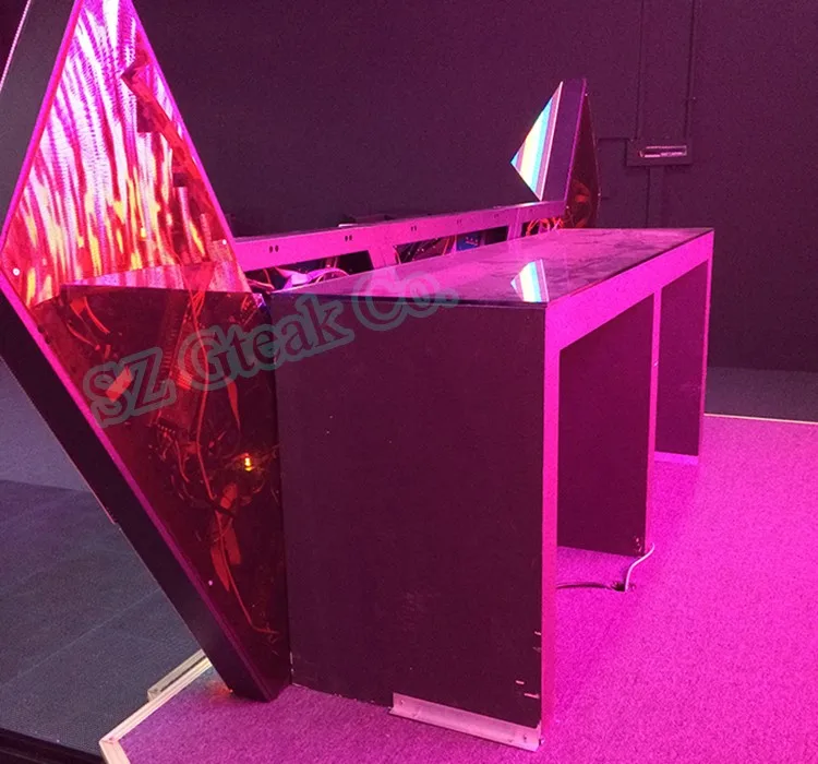 Indoor P5 Led Dj Table Triangle Booth Buy Led Dj Table,Indoor P5 Led