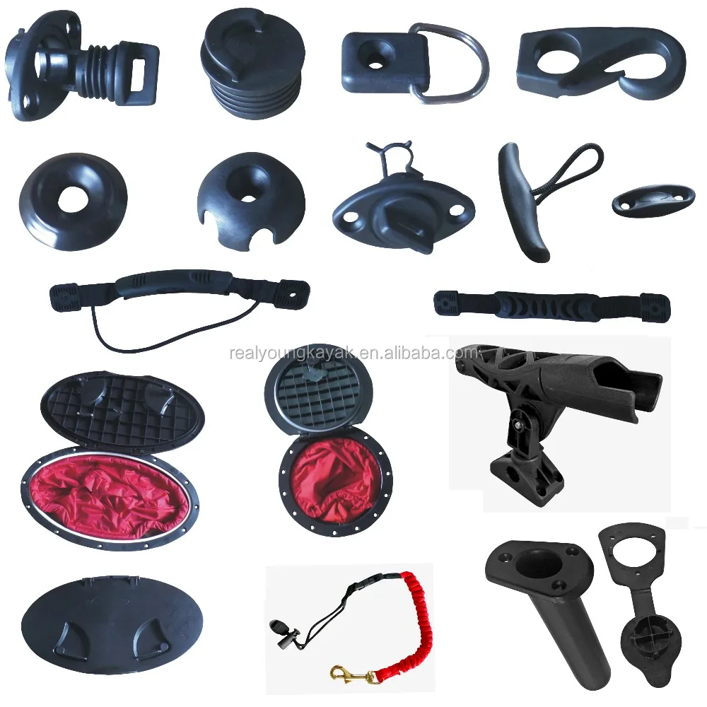 

Various kinds of Kayak Accessories, spare parts, Black