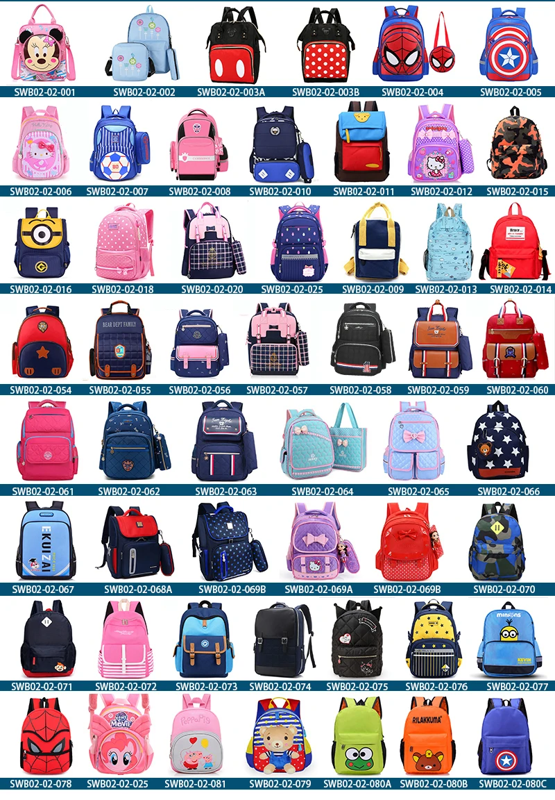 Grosir 2019 Kartun Anak Tas Sekolah Untuk Anak Perempuan