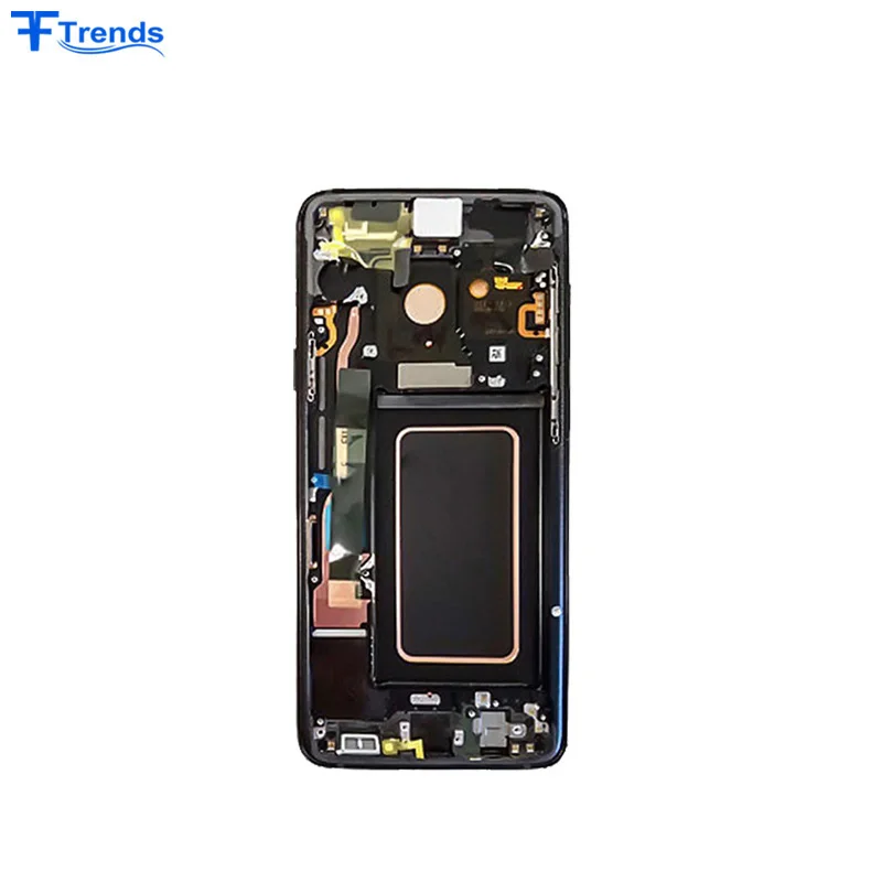 

Original Brand New for Samsung S9 LCD with Frame G9600 G960N G960F G960U Screen Replacement, Black;blue;purple