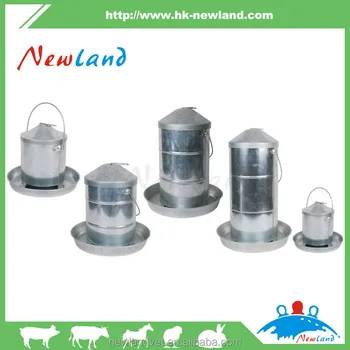 Nl824 Galvanized Poultry Feeder Chicken Feeder Chicken Water