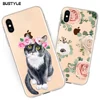 Best Selling Custom Cat Printed Mobile Phone Case Personalized Cell Phone Cover For iPhone 7 Back Phone Case For Redmi Note 7