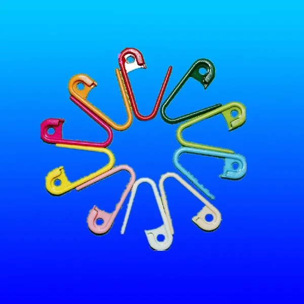 high grade colored plastic safety pins
