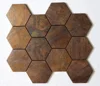 2018 New design FERO-M002 metal copper mosaic wall tiles pattern