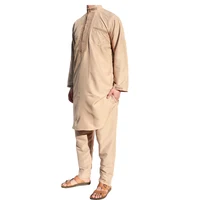 

2019 New Arrive Factory Selling 2Piece Islamic Pakistan Garment Men Thobe