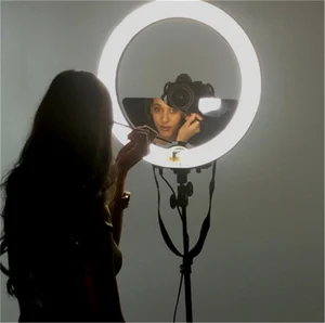 Portable 18 inch Ring Light Makeup Mirror