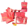 Waterproof Thing Organized 8 Pieces Durable Packing Cubes for Travel or Long Trip with Shoe Bag