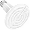 safe and long term effects E27 socket reptile heating ceramic emitter lamp for lizards 100w 150w