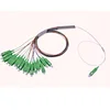 Mini steel plc splitter SC APC 0.9mm 1x2 1x4 1x8 1x16 fiber optic plc splitter