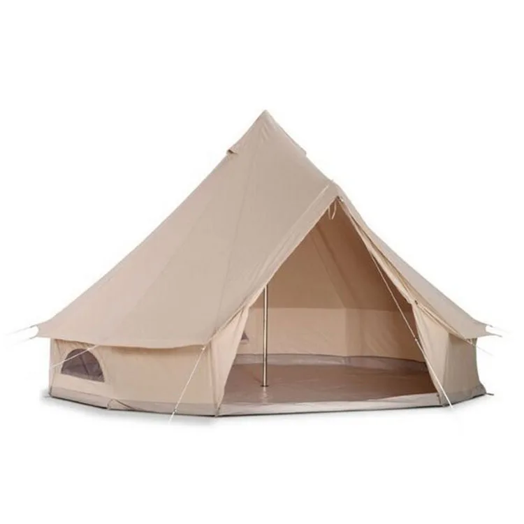 

Hot Sale 3m 5m 6m 4m Bell Tents ,Large Waterproof Canvas Camping, As picture or customized