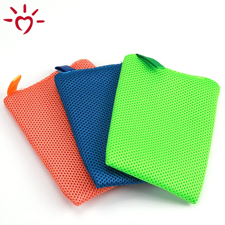 

free sample new innovation magic Wholesale kitchen cleaning scourer pad dish sponges dish towels, Green pink blue