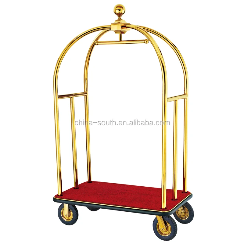 metal luggage cart