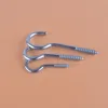 Factory directly sale 28 pcs nylon silver mug screw cup hook with dry wall anchor