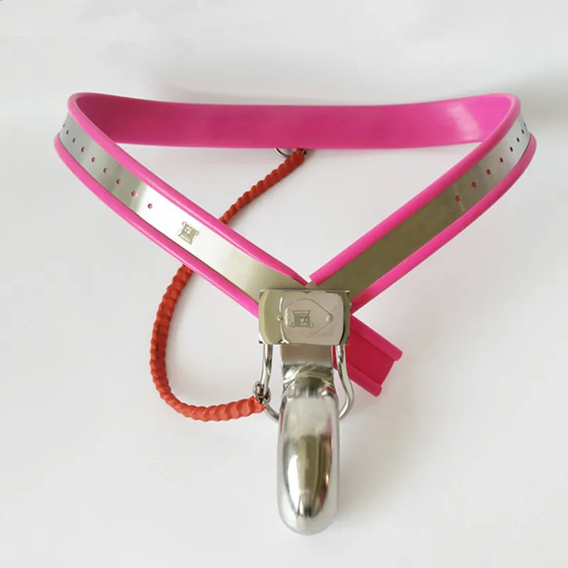 Stainless Steel Y Style Male Chastity Belt Cock Cages With Steel Wire