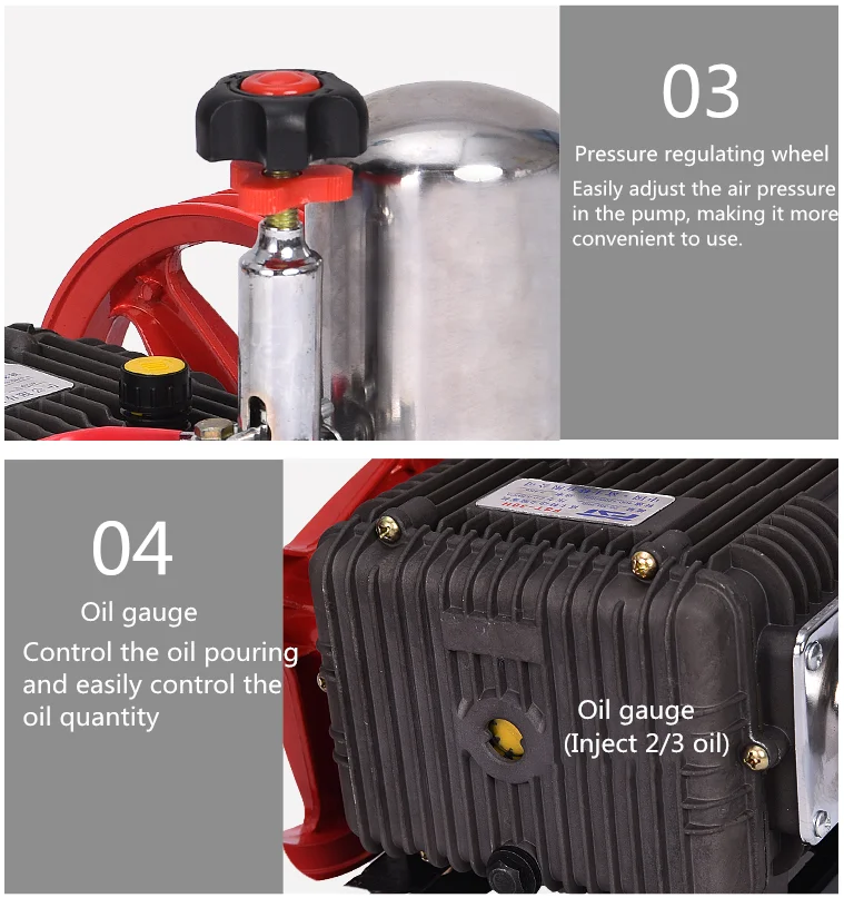 High Pressure electrical multifunctional Triplex Pump power sprayer