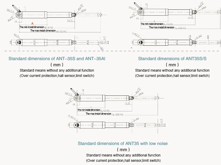 Silent 24vdc Linear Actuator Motor For Recliner Chair Parts Buy Linear Actuator For Recliner Chair Parts Linear Actuator Motor 24vdc Linear Actuator