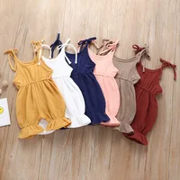 

Linen Baby Bodysuit Romper Overalls Newborn Baby Muslim Clothing M90327