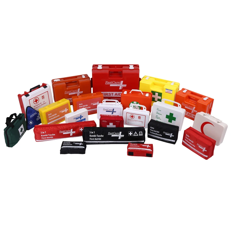 
compact custom plastic waterproof first aid box first aid kit with supplies 