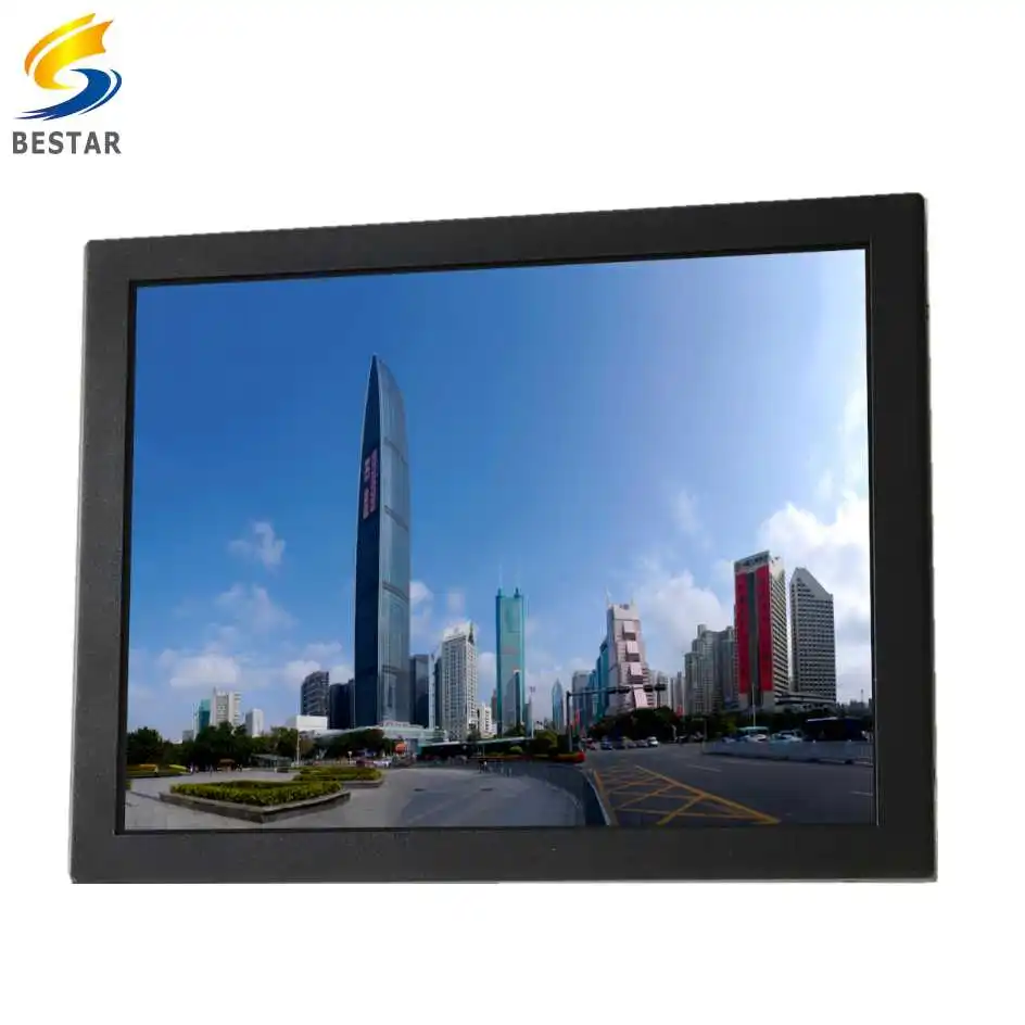 

ODM OEM 8 inch LCD Square POS display panel cheap touch screen monitor