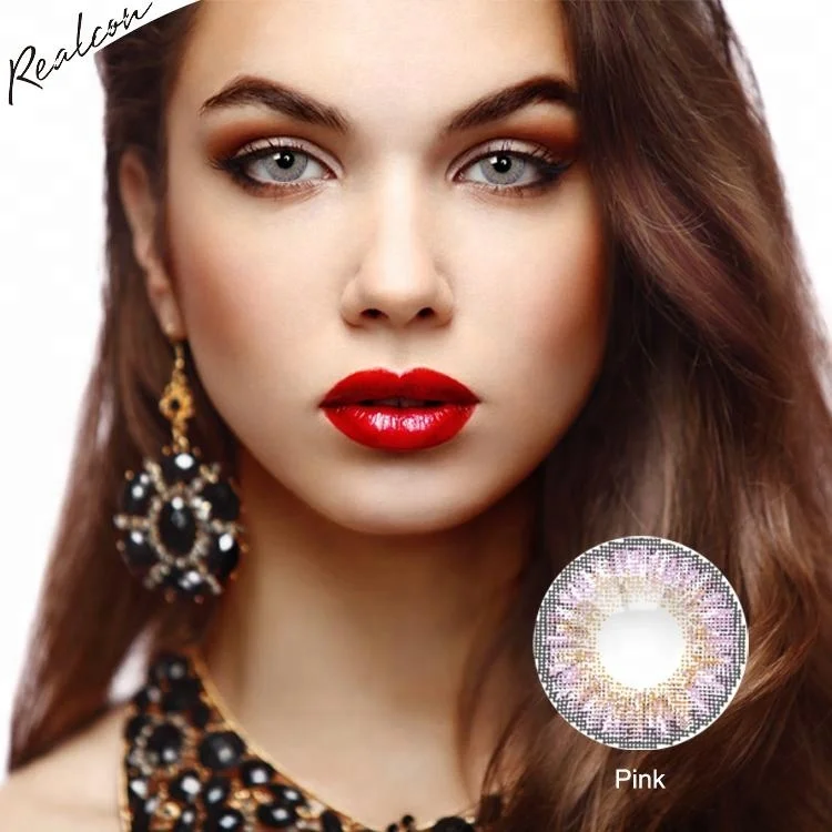 

Realcon color lenses Fresh 3-Tone Color Contact Lenses, 12 colors