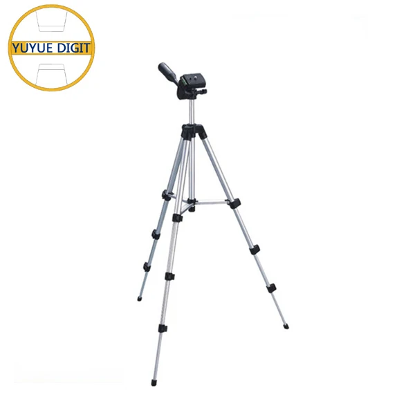 four section 3110 lightweight aluminum alloy fishing tripod with phone holder,suit for phone and dslr camera