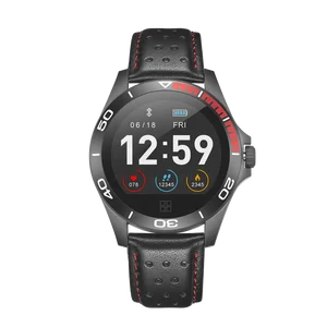 Round Screen Sport Smartwatch Heart Rate & Blood Pressure Monitor