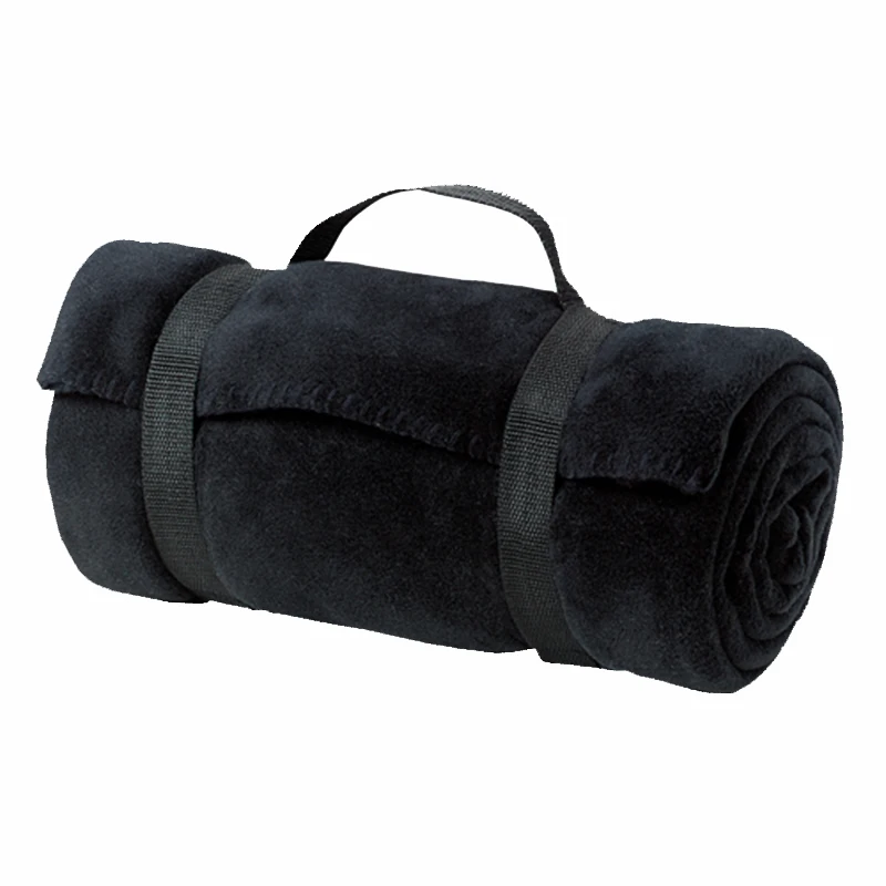 Wholesale Easy To Carry Portable Roll Up Polar Fleece Travel Throw ...