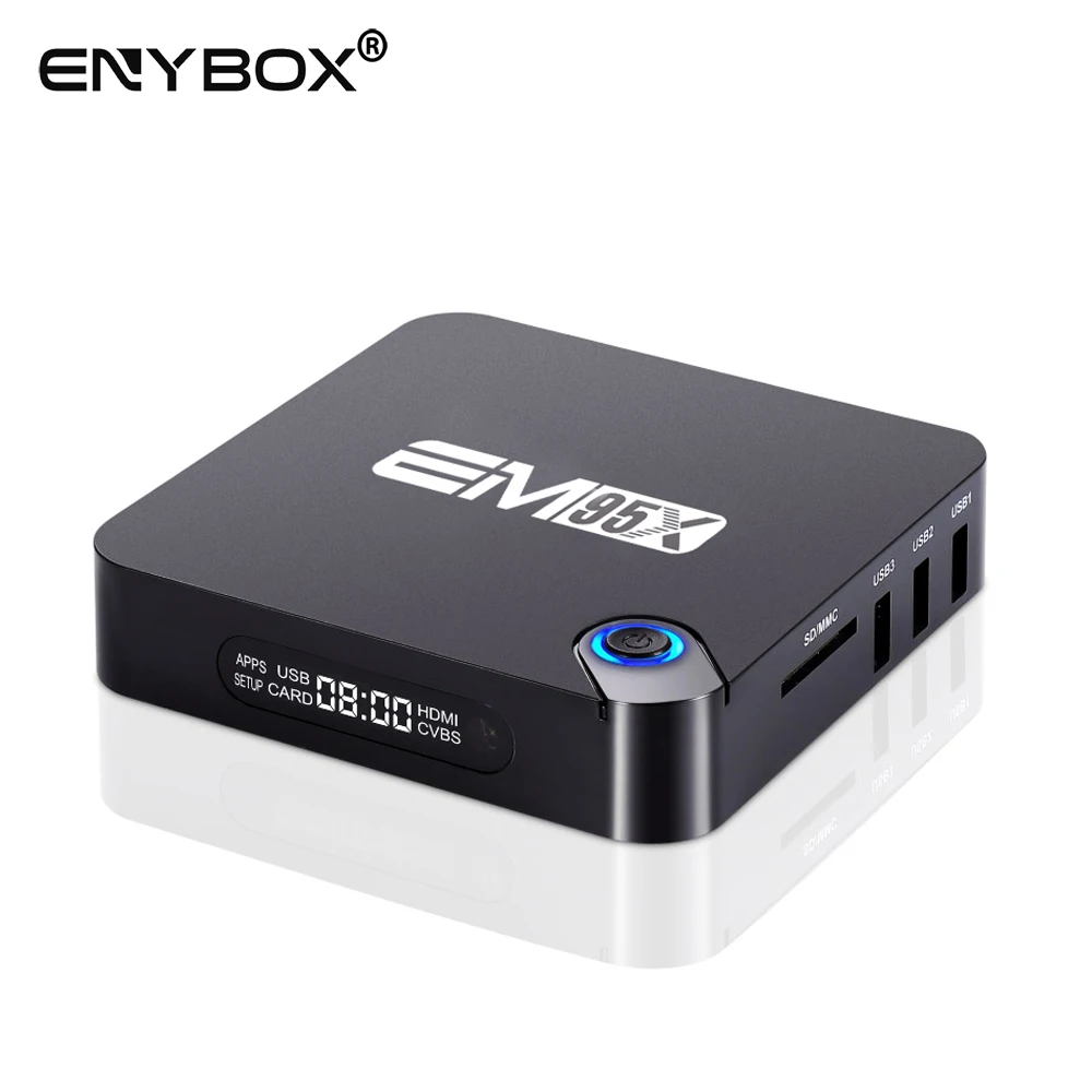 

EM95X Amlogic S905X Android TV Box 2G 16G Android 6.0 Marshmallow Wifi 2.4G internet streaming set top box, N/a