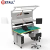 Customized modular ESD mobile phone repair safe workstation with esd workstation components