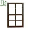 Current Design Wooden Grain Color Frame Tilt Turn Aluminum Window