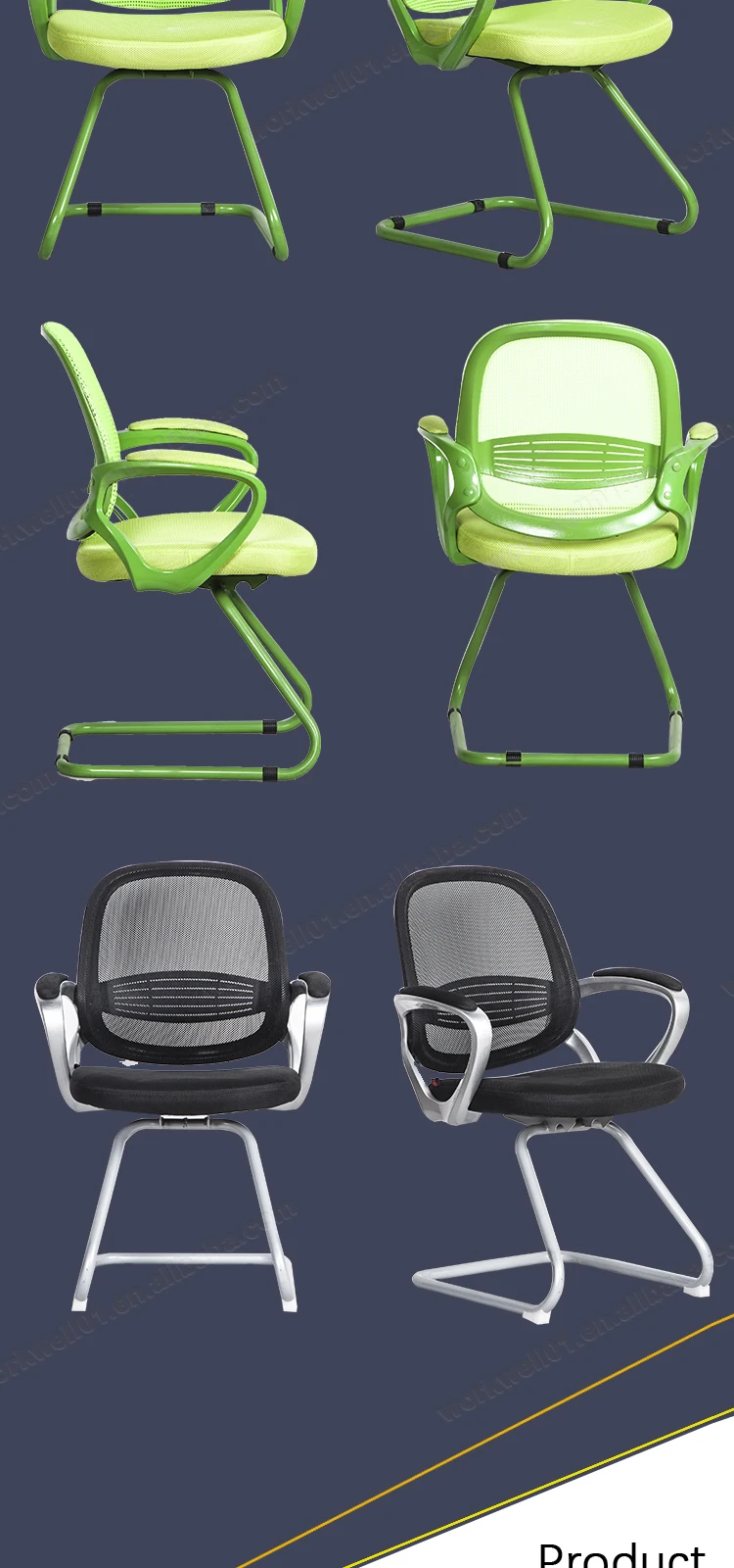 Mesh chair cheap butterfly mechanism office chair