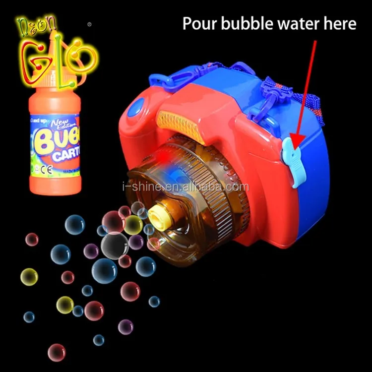Light Up Camera Bubble Gun Led Bubble Blower Buy Holiday Gift Ideas