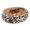 Collapsible Tunnel Leopard Print Crinkly Cat Fun 2 Holes Long Tunnel Kitten Toys