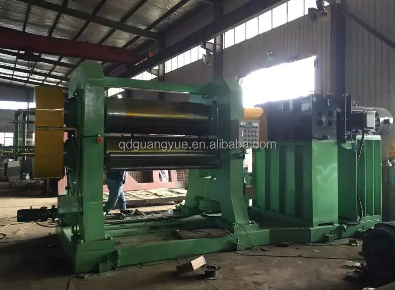 
Two rollers rubber calender machine 
