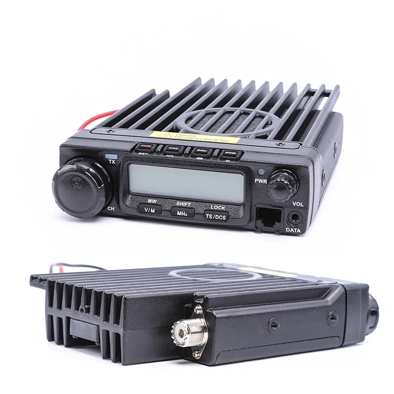 

TS-9800 Mobile Radio VHF Long Distance Radio Communication, Black walkie talkie