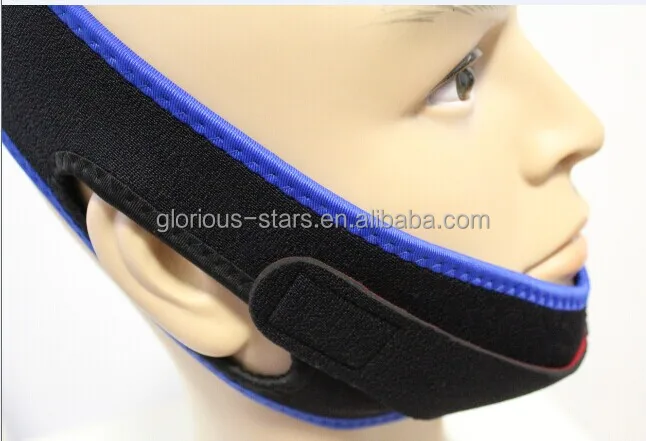 

5019A-5 most effective snoring solutions anti snoring double chin strap Acusnore Anti Snore Double Support Chin Strap, Different colors available