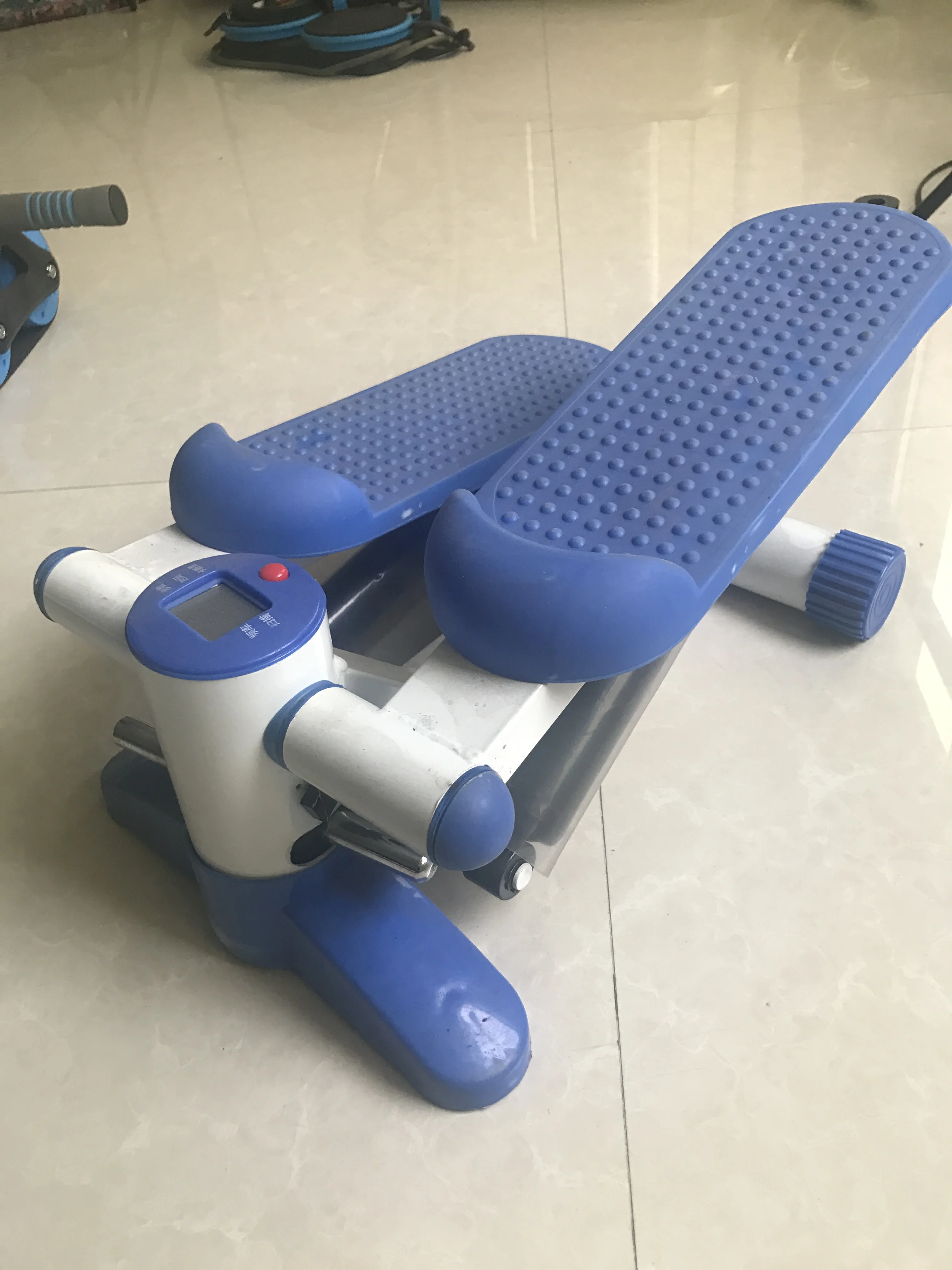 Fashion Mini Hydraulic Cylinder Stepper Gym Fitness Stepper With Rope
