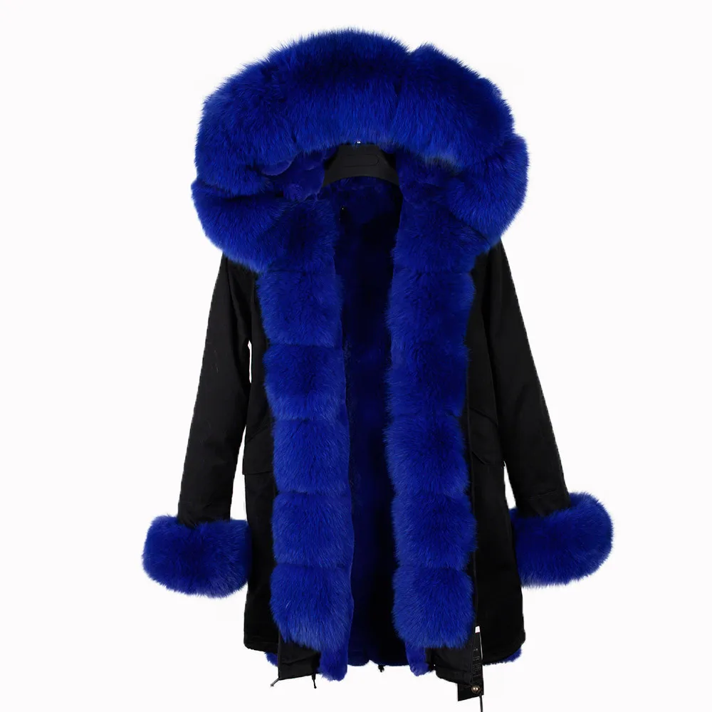 Newest Selling Good Quality Fur Coat Fox Coat Jacket Real Fox Fur