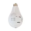 Bulb Dual Light Sources Resolution/Full Color Fisheye VR WIFI Camera 3D Panoramic Wireless IP Camera