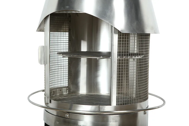 Outdoor Bbq Grill With Smoke Extractor Heater Fireplace Buy Wood