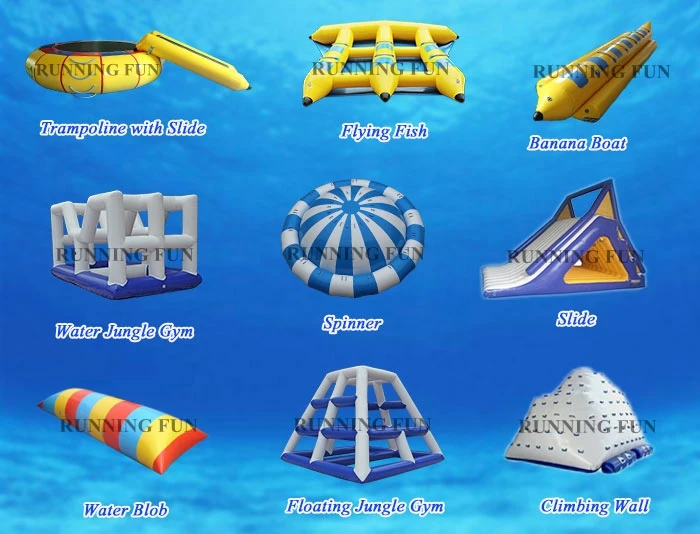 Inflatable Manta Ray Flying Towable Watercraft, Inflatable Flying Fish Water Game Toys, inflatable fly fish banana boat for water park