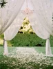 Square canopy fabric backdrop used pipe and drape for sale wedding backdrop panel