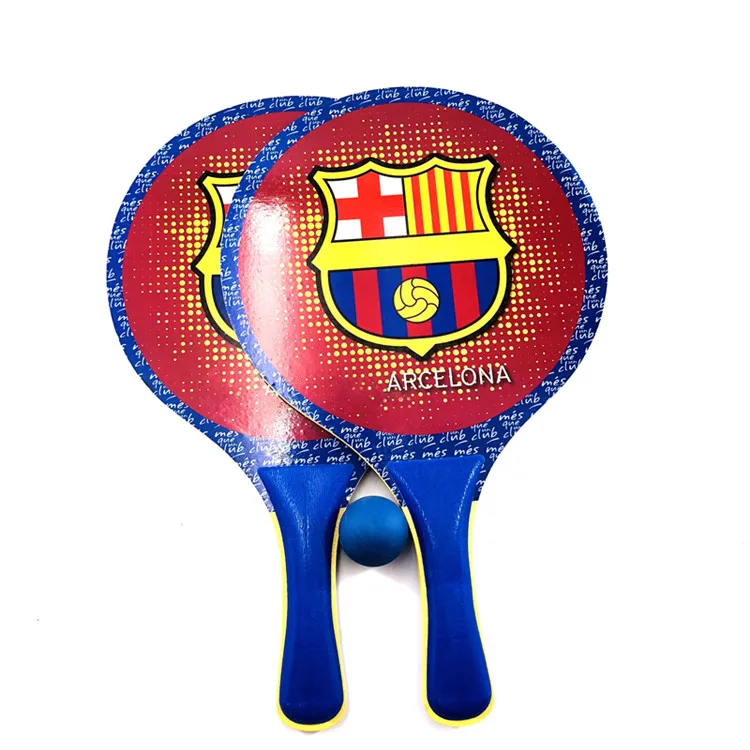 
Eason Sports Promotion Wooden Beach tennis racket /beach bat /beach paddle set with beach ball wholesale 