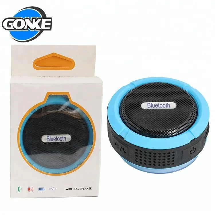 2019 trending mini suction cup car speaker outdoor sport portable waterproof C6 wireless speaker - ANKUX.COM