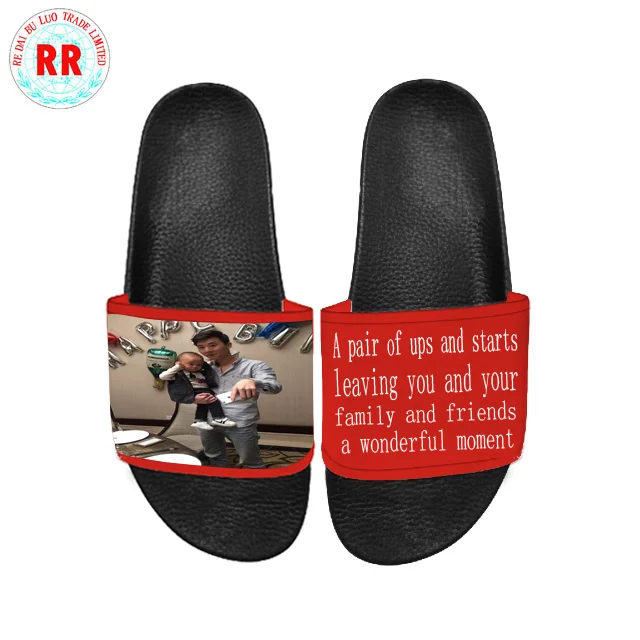 
hot selling men slides slipper sandals custom logo PVC slipper slide sandal 