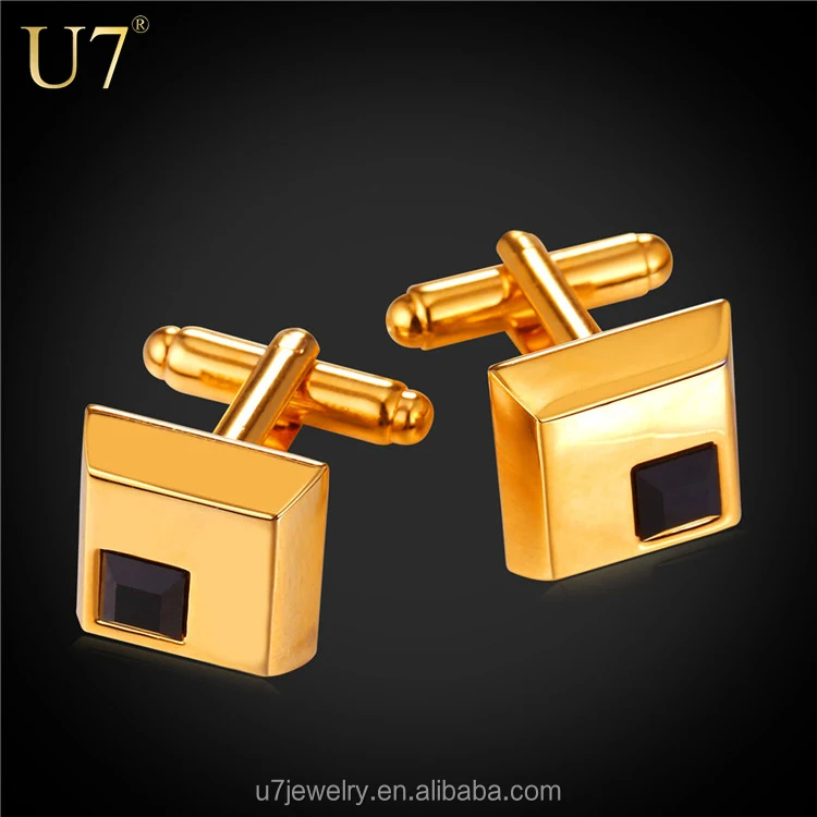 

Gold plated Cufflinks For Mens Classic Square Cufflinks Luxury Mens Cufflinks Brand Vintage Retro Cuff Links Wholesale, Gold/platinum color