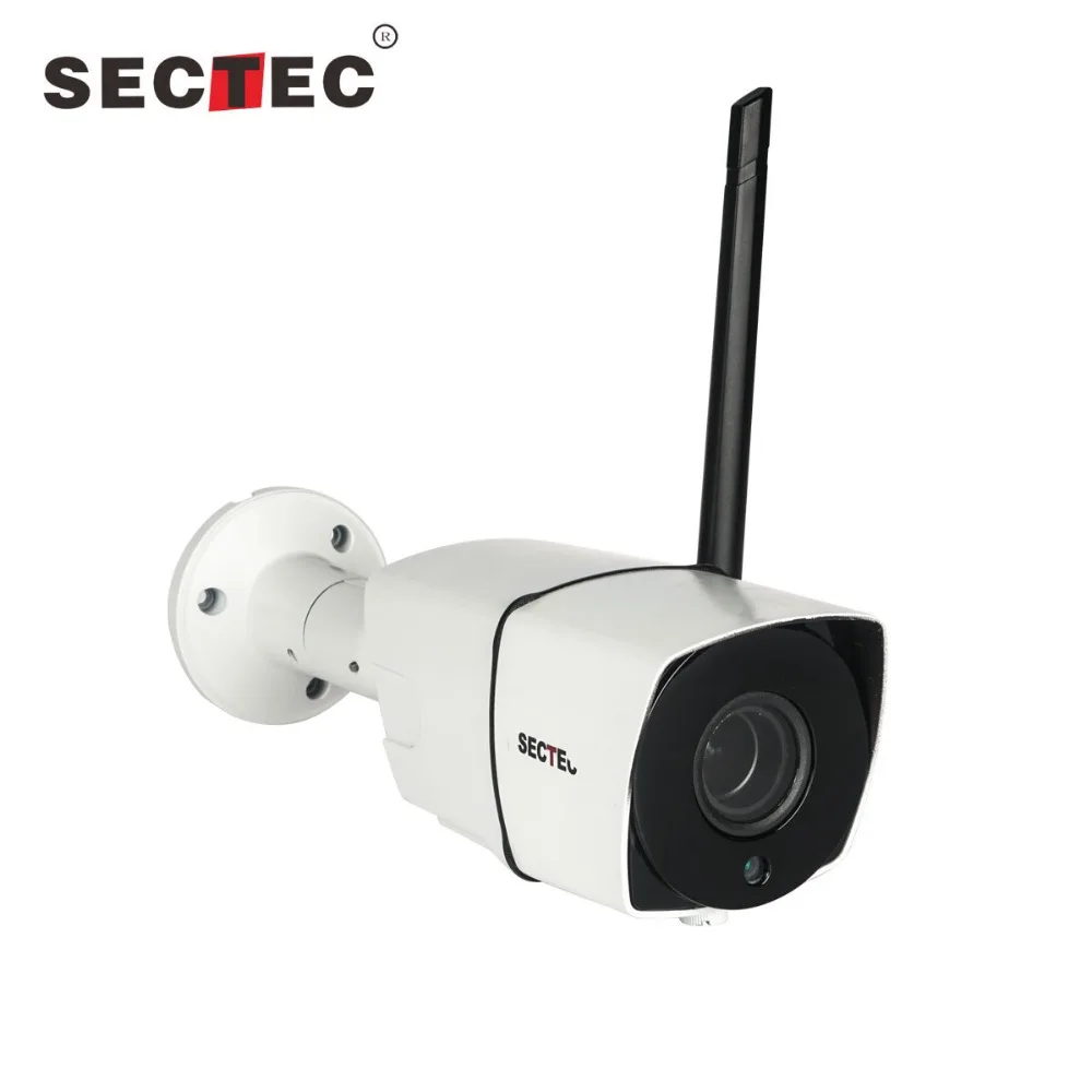 
Sectec HD 1080P IP Camera CCTV System Wireless Nvr Kit Wifi Security Camera System Wireless CCTV Camera Kit 4CH NVR Kit 