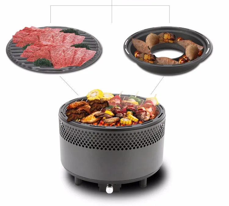 High Quality Grill Smokeless Charcoal Korean Bbq Grill Indoor And Out